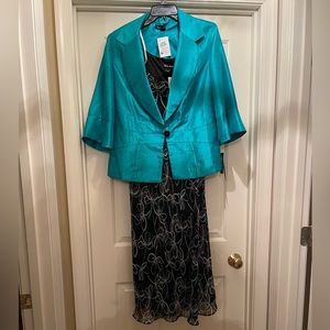 Dana Kay dress with coordinating jacket 14W